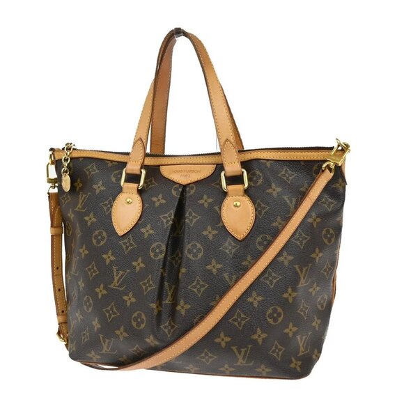 LOUIS VUITTON Palermo PM Shoulder Hand Bag Monogram Leather BN - Picture 1 of 15
